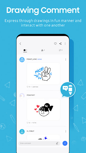 PENUP – Drawing-sharing SNS