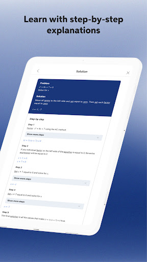 Mathway: Scan & Solve Problems