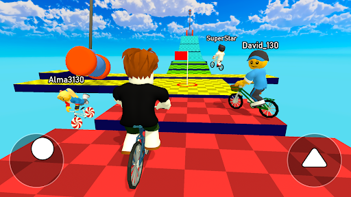 Obby bike: Parkour Adventure