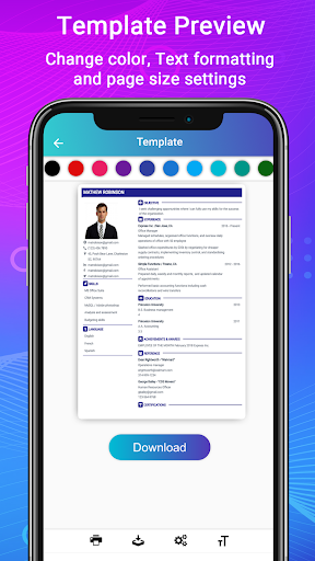 Resume - Intelligent CV maker