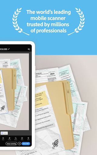 Adobe Scan AI PDF Scanner, OCR