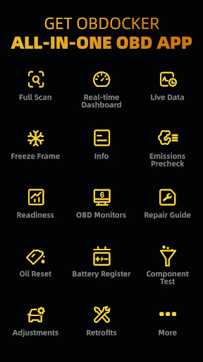 OBDocker - OBD2 Car Scanner