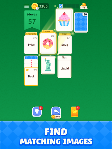 Solitaire Associations Journey