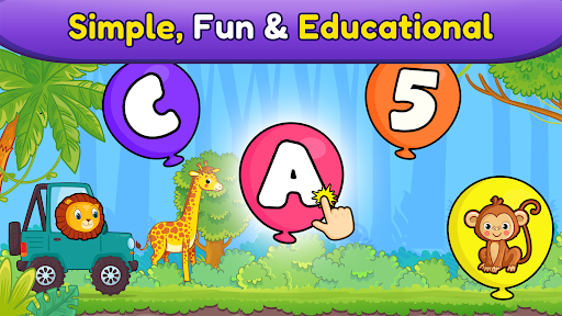 Balloon Pop Kids Learning Game