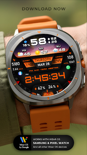PER27 Digital Watch Face