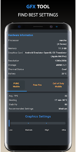 Game Booster Power GFX Lag Fix