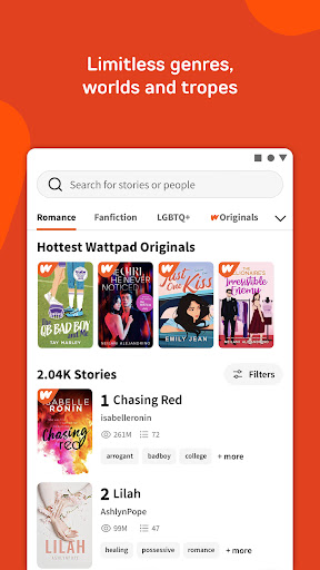 Wattpad - Read & Write Stories