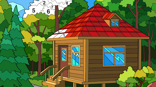 Coloring Book: Color by Number