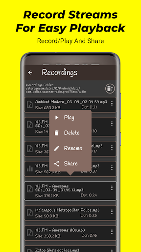 Police Scanner 5-0: Live Radio
