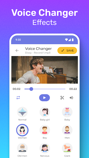 Video Voice Editor + Effects