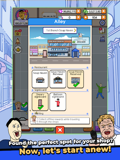 Alley Restaurant Tycoon