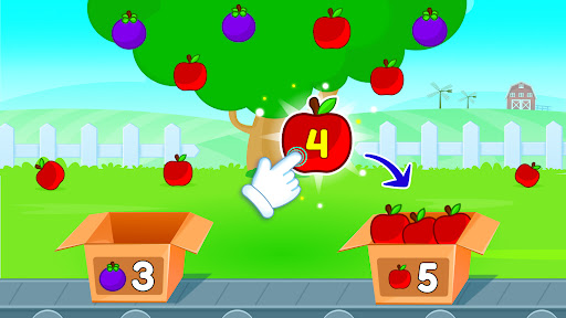 123 Game for toddlers counting
