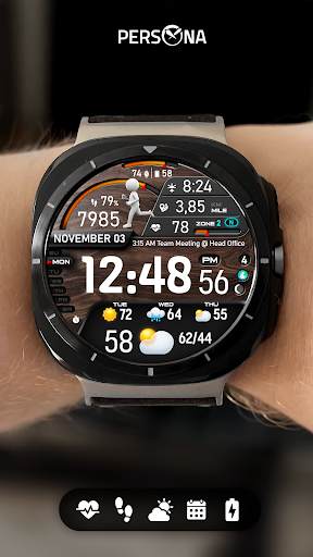 PER23 Digital Watch Face