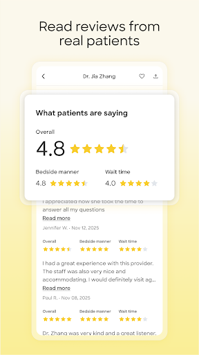 Zocdoc - Find and book doctors