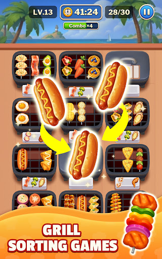 Grill Match - Food Sort Puzzle