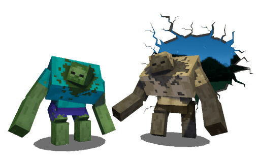 Morph&Mob Mod for MinecraftPE