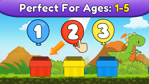 Balloon Pop Kids Learning Game