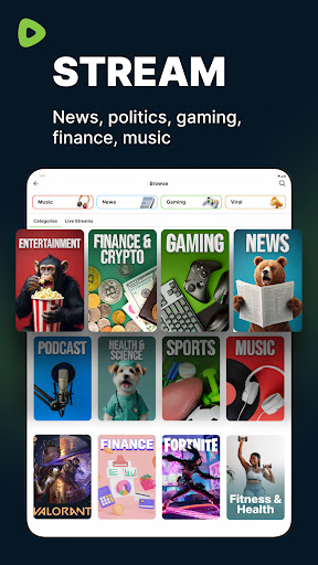 Rumble: Stream & Watch Videos