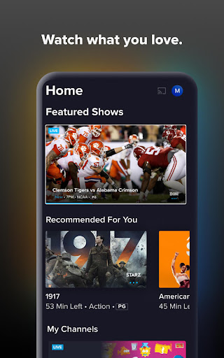 Sling: Live TV + Freestream