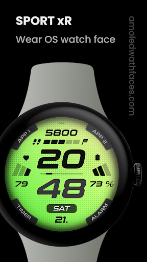 SPORT xR: Watch face