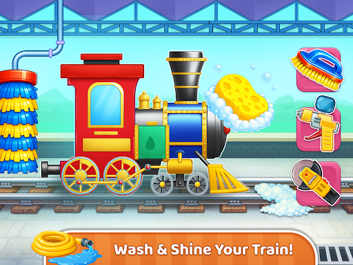 Train Station Game for Kids