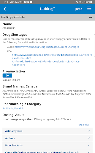 Uptodate Lexidrug