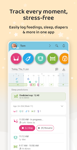 Baby Daybook - Newborn Tracker