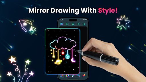 Magic Doodle: Glow Art Drawing