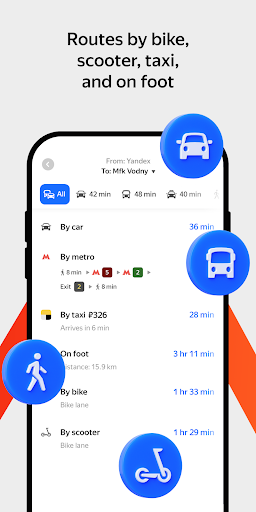 Yandex Maps and Navigator