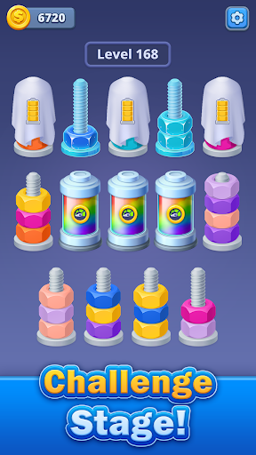 Nuts Factory: Sort Puzzle