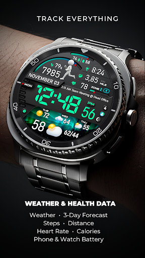 PER23 Digital Watch Face