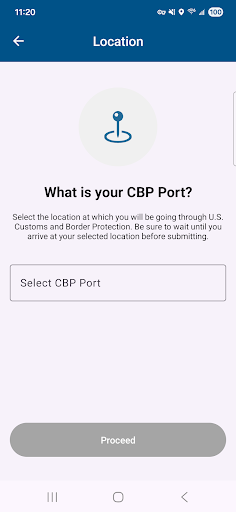 Mobile Passport Control