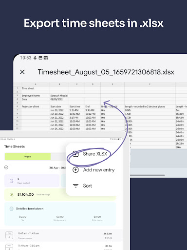 Time Clock: Easy Tracker