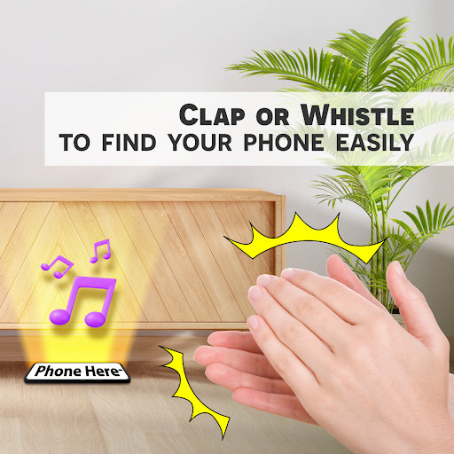Find my Phone - Clap, Whistle