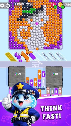 Bubble Bus: Parking Jam Puzzle