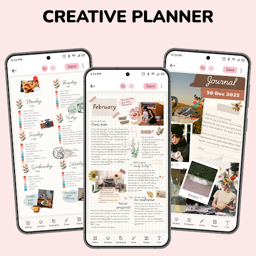 Journal: Notes, Planner, PDFs