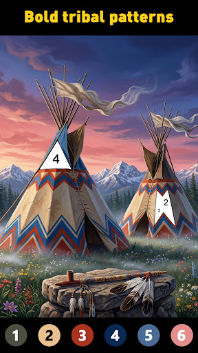 Tribal Art Coloring Book