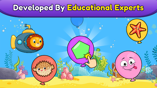 Balloon Pop Kids Learning Game