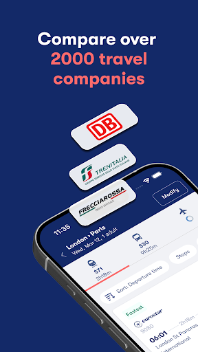 Omio: Book Train, Bus, Flights