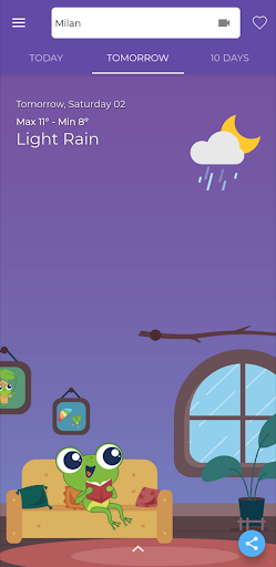 TheFrog: Weather app