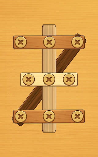 Screw Puzzle: Wood Nut & Bolt™