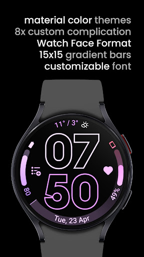 Outlined Watch Face