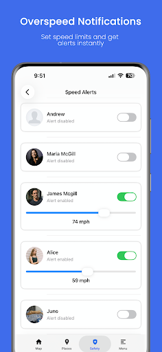 Family Nest: Private Locator