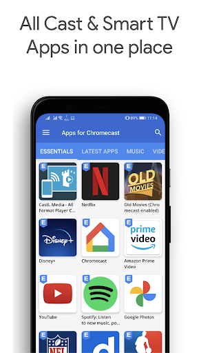 Apps for Chromecast & TV