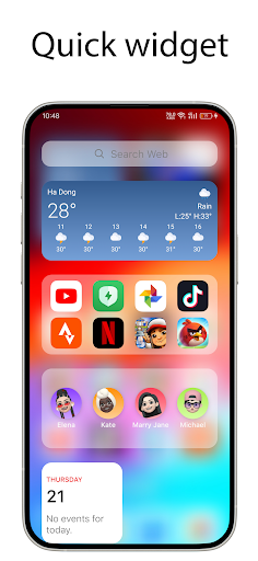 OS Launcher 18 - Phone 16 Max