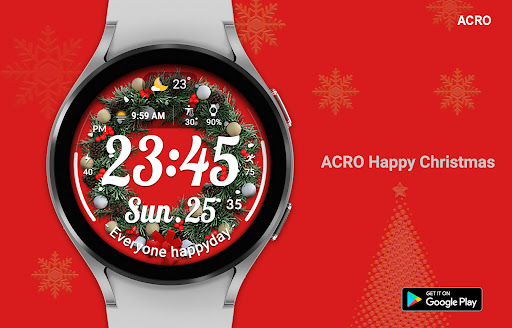 ACRO Happy Christmas Watchface