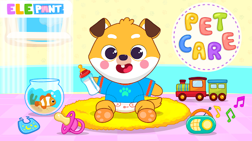 Baby Pet Care Game for Toddler