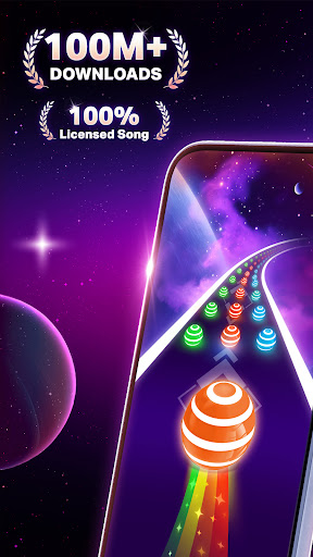 Dancing Road Color Balls Match