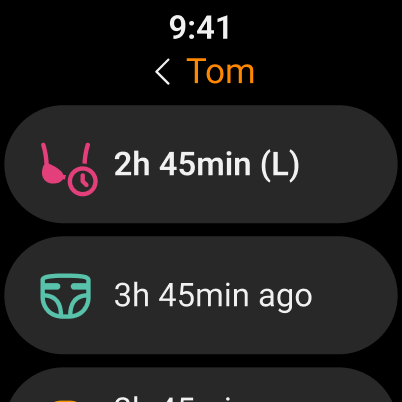 Baby Daybook - Newborn Tracker