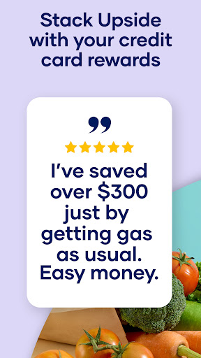 Upside: Gas & Food Cash Back